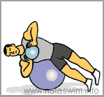 Abdo ABS - Side Flexion - Medicine and Stability Ball
