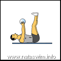 Abdo ABS - Toe Touch with Med Ball