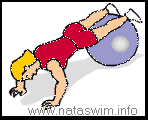 Abdo ABS - Prone Pull Ins on Ball