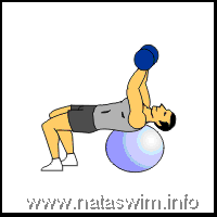 Abdo ABS - Supine trunk twists with kettlebal