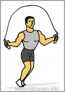 Jump Rope (half twister)