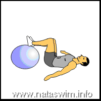 Hip Bridge on Ball