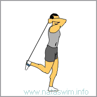 Leg ext/Tricep Ext with band