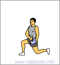 Lunge Crossover with Med ball