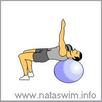 One arm chest press and thrust